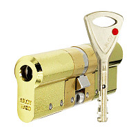 Циліндр ABLOY Protec2 103 (47H*56) (H - гартована сторона) латунь полірована